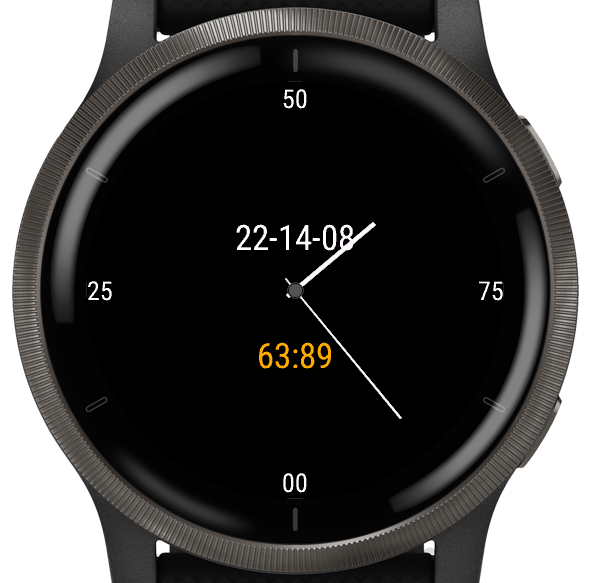 Watch for Lungs watch face with icons